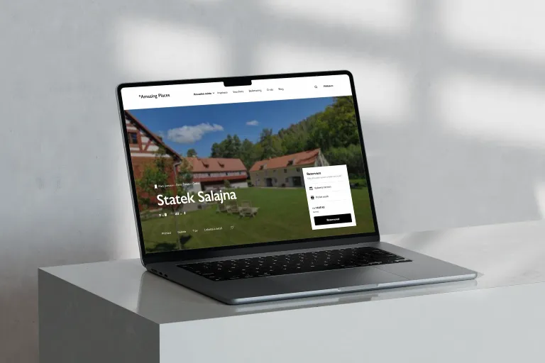 Client work preview for Amazing Places